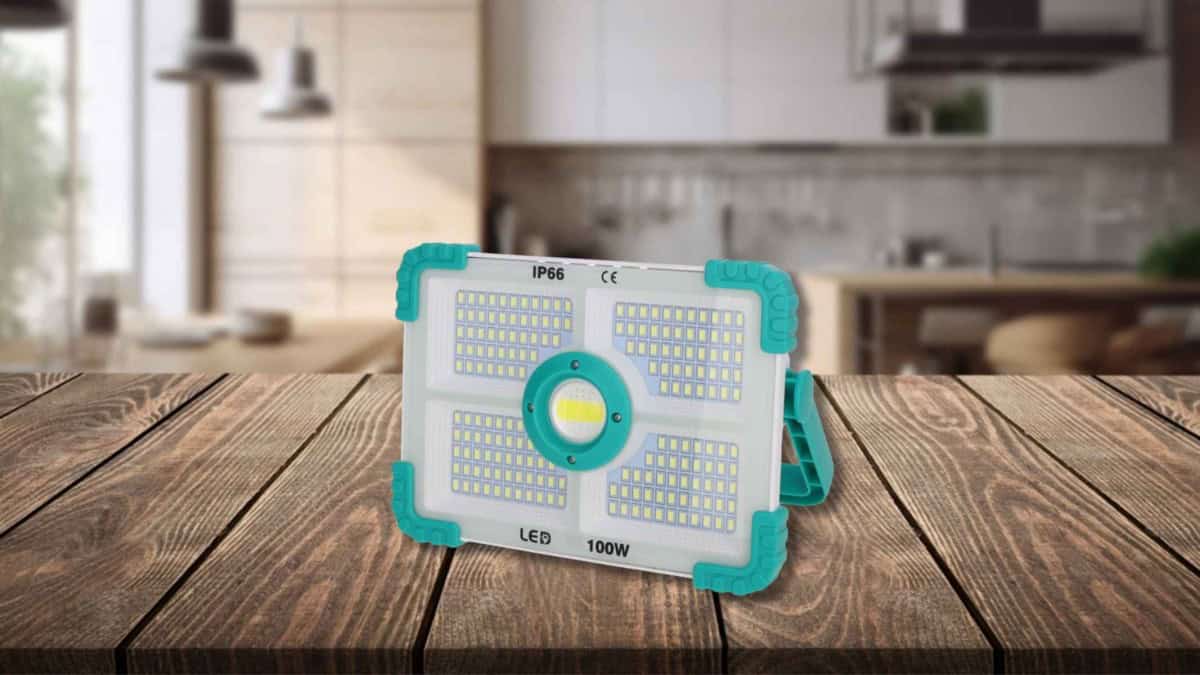 Lámpara LED Recargable Saco FR‑34127 de 100 W